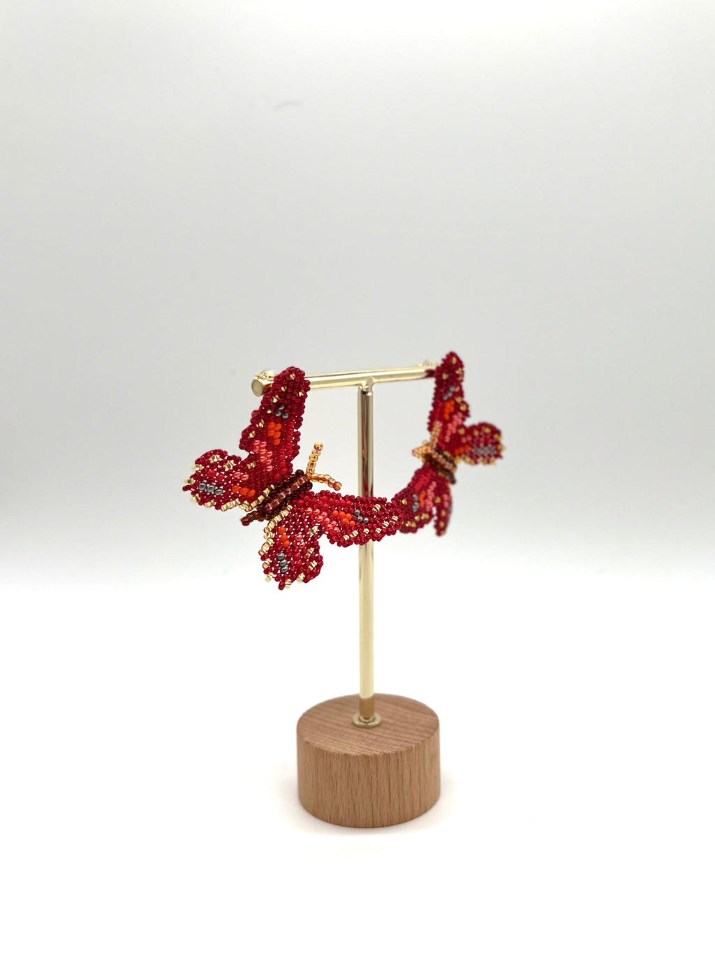 Pendientes Mariposa Escarlata