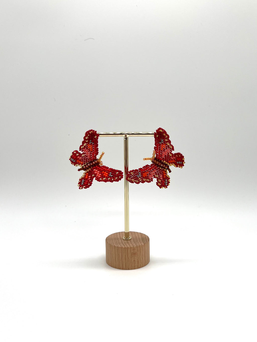 Pendientes Mariposa Escarlata