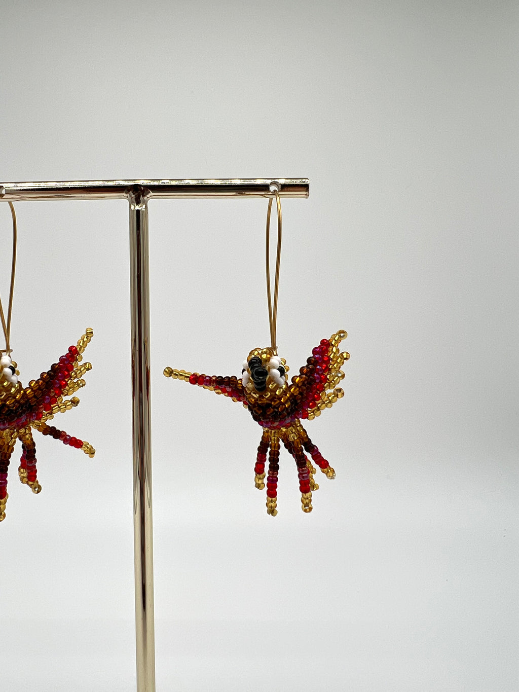 Pendientes Aro Colibrí