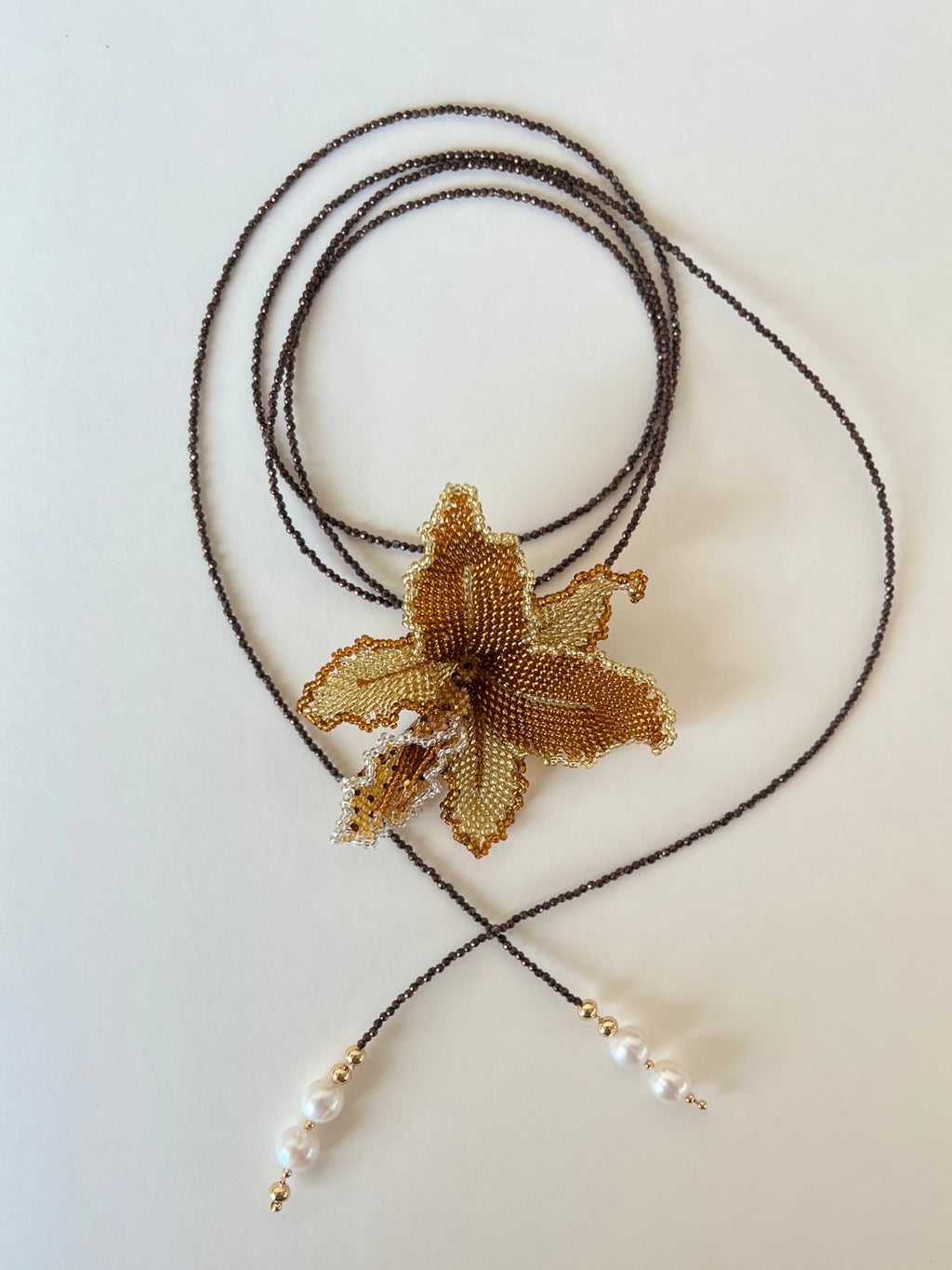 Collar Corbatero Orquídea L