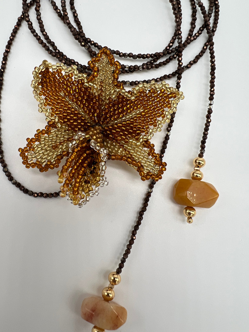 Collar Corbatero Orquidea S