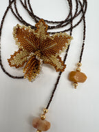 Collar Corbatero Orquidea S